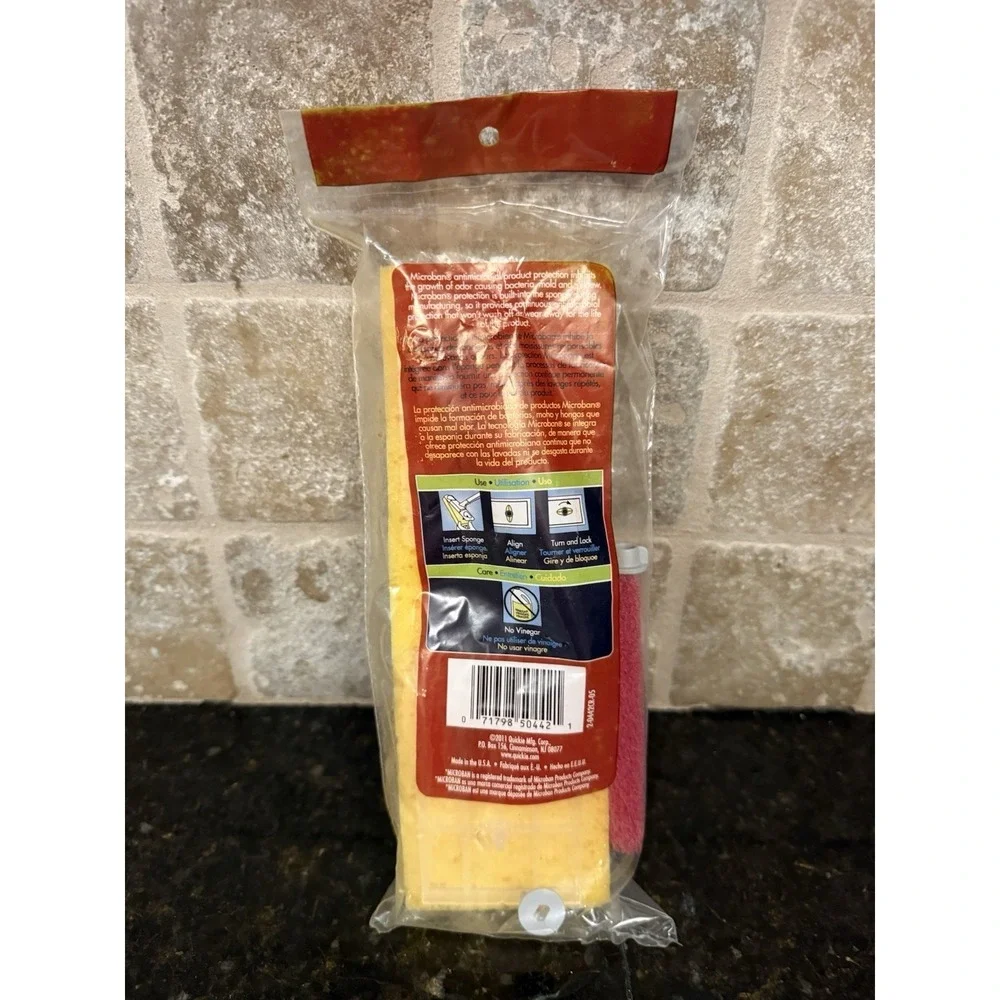 New Old‎ Stock - Quickie Clean Results Type S Sponge Mop Refill Sealed